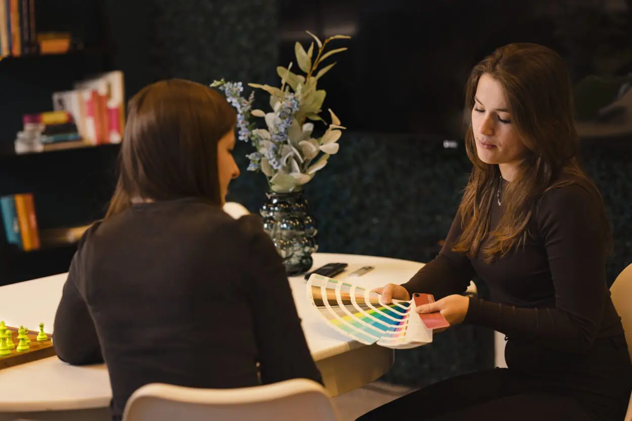 rock the web met kleuren pallete